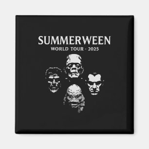 Summerween World Tour 2025 Monsters Halloween Plez Magneet