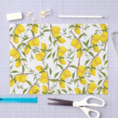 Summery Citrus Lemon Tree Branches Tissuepapier (Craft)