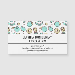 Summery Line Trekking van het fruitpatroon