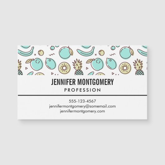 Summery Line Trekking van het fruitpatroon (Voorkant)