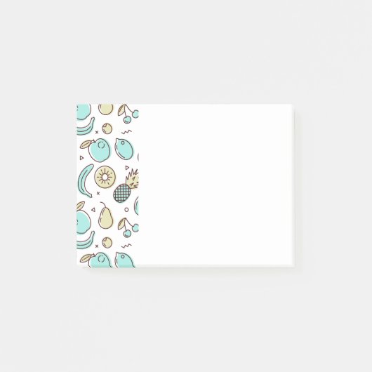 Summery Line Trekking van het fruitpatroon Post-it® Notes (Voorkant)