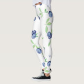 Summery Waterverf Blueberry Leggings (Links)