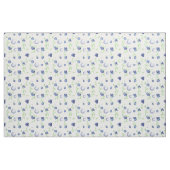 Summery Waterverf Blueberry Stof (Fat Quarter)