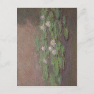 Summiere monet, dichtslibben van waterlelie, één v briefkaart