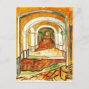 Summiere Vincent van Gogh - Corridor in het asiel Briefkaart