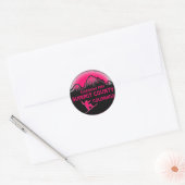 Summit Comté Colorado stickers de snowboard rose (Enveloppe)