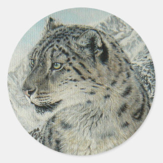 Summit King Snow Leopard sticker