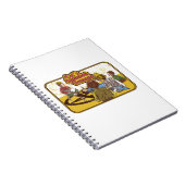 Summon Demons Retro  Horror Notitieboek (Rechterzijde)