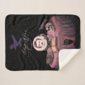 SUMMONING EDGAR ALLAN POE SHERPA DEKEN (Voorkant (horizontaal))