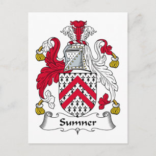 Sumner Family Crest Briefkaart