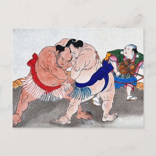 Sumo Briefkaart (Voorkant)