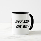 Sumo-Budo Japanse Kunst Mok (Voorkant rechts)