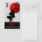 Sumo coach visitekaartje (Voorkant / Achterkant)