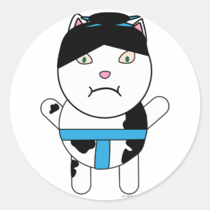 Sumo Kat Sticker