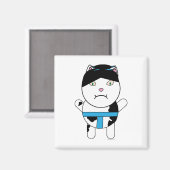 Sumo Kitty Magnet (Recto/Verso)