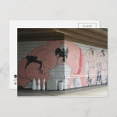 Sumo Mural Wall Art Briefkaart (Voorkant / Achterkant)