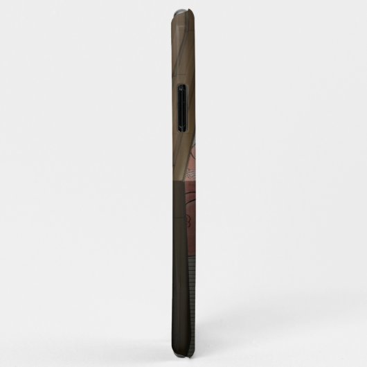 Sumo Mural Wall Art Case-Mate iPhone Case (Achterkant/rechts)