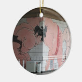 Sumo Mural Wall Art Keramisch Ornament (Links)