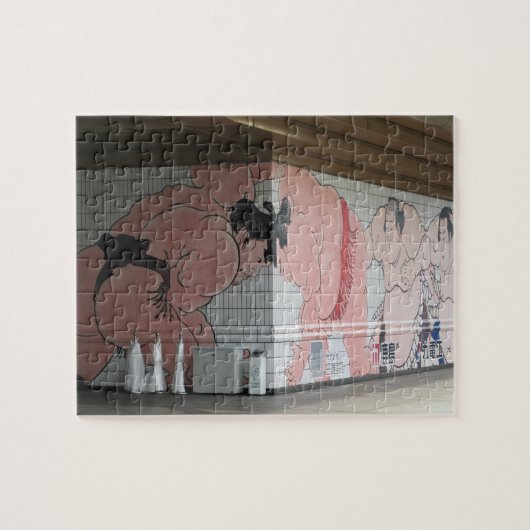 Sumo Mural Wall Art Legpuzzel (Horizontaal)