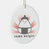 Sumo Onigiri Keramisch Ornament (Rechts)