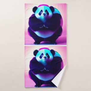 Sumo Panda The Bamboo Gnasher, Bath Towel Badhanddoek
