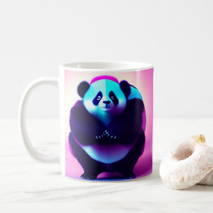 Sumo Panda The Bamboo Gnasher, Café Mug