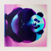 Sumo Panda The Bamboo Gnasher, Jigzaag Puzzle Legpuzzel (Horizontaal)