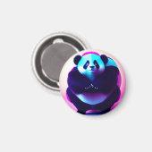 Sumo Panda The Bamboo Gnasher, Magnet Magneet (Voorkant / Achterkant)