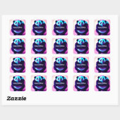 Sumo Panda The Bamboo Gnasher, Stickers Anniversai (Feuille)