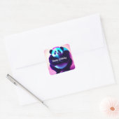 Sumo Panda The Bamboo Gnasher, Stickers Anniversai (Enveloppe)