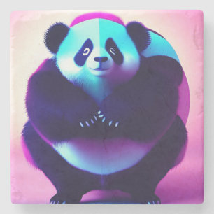 Sumo Panda The Bamboo Gnasher, Stone Onderzetter