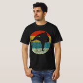 SUMO retro  silhouette 70s T-shirt (Voorkant volledig)