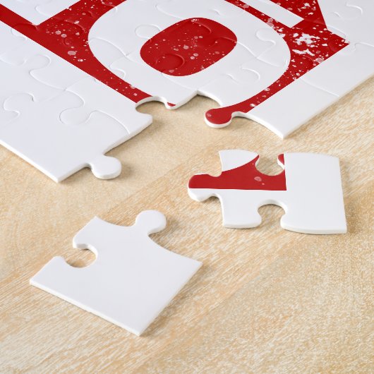 Sumo Retro Wrestler Japans  Ontwerp Legpuzzel (Zijkant)