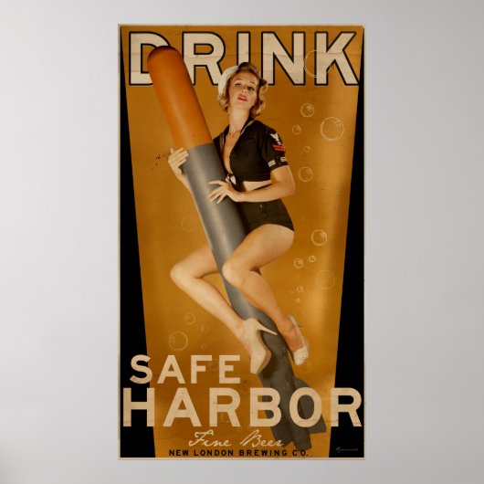 "Sumo Sized" Safe Harbor Beer Torpedo Poster (Voorkant)