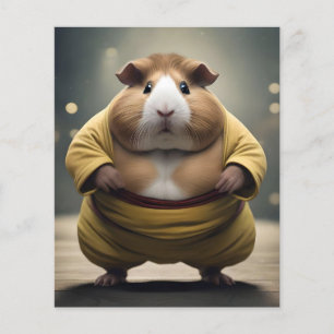 "Sumo Squeakdown: De Machtige Cavia Worstelaar" Flyer