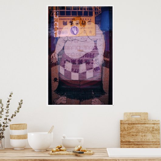 Sumo sterft op 39 poster (Keuken)