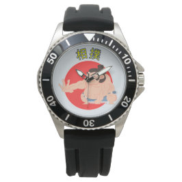 Sumo worstler!!! horloge