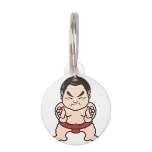 Sumo Wrestler Cartoon Japan Japans kruipen Huisdierpenning