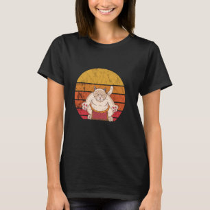 Sumo Wrestler Cat Sumo Wrestling Japans T-shirt