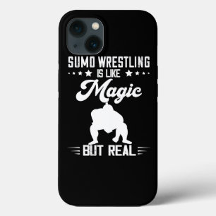 Sumo Wrestler Magic Maar Echt Japans Wrestling Su iPhone 13 Hoesje