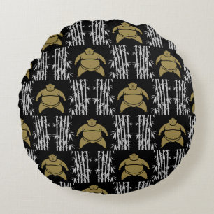 Sumo Wrestler Rond Kussen