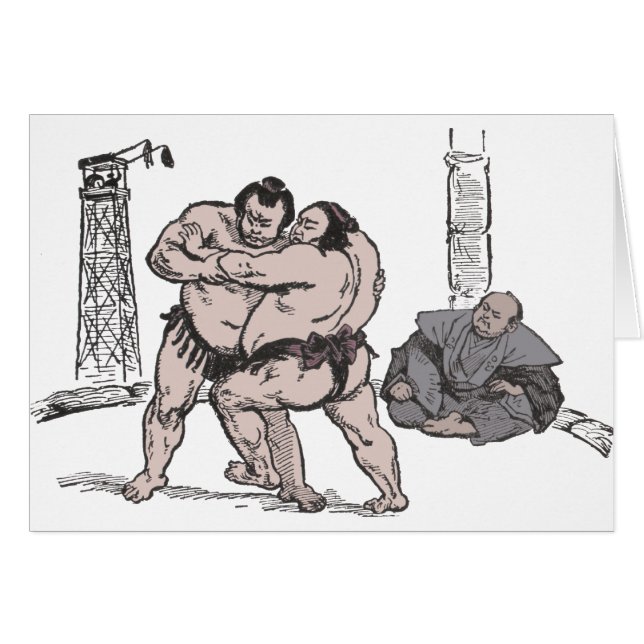 Sumo Wrestlers (Voorkant Horizontaal)