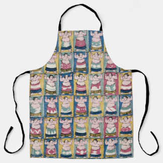 Sumo Wrestlers Art Schort