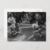 SUMO Wrestling Briefkaart (Voorkant / Achterkant)