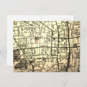 Sumter, SC  kaart (Voorkant / Achterkant)