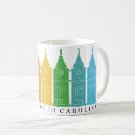 sumter, sc rainbow mug (Devant droit)