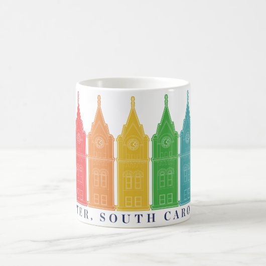 sumter, sc rainbow mug (Centre)