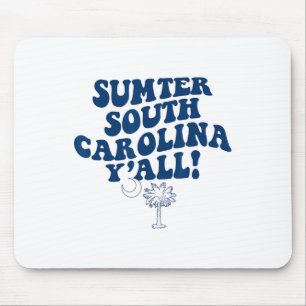 Sumter South Carolina Y'all Sc Zuidelijke Vakantie Muismat