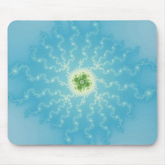 Sun 1 - Fractal Mousepad Muismat (Voorkant)