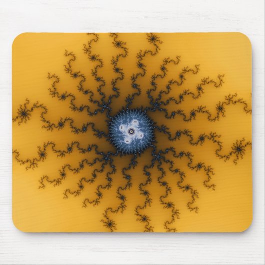 Sun 2 - Fractal Mousepad Muismat (Voorkant)